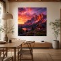 Alpine Sonnenuntergang als Wandbild oder Fine Art Print