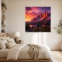Alpine Sonnenuntergang als Wandbild oder Fine Art Print