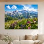 Alpine Berglandschaft als Wandbild oder Poster