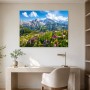 Alpine Berglandschaft als Wandbild oder Poster
