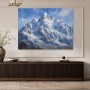 Majestätische Berglandschaft als Wandbild oder Kunstdruck