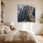 Markante Felsformation als Kunstdruck oder Wandbild