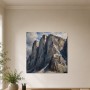 Markante Felsformation als Kunstdruck oder Wandbild