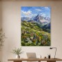 Alpine Blütenlandschaft als Leinwand oder Fine Art Print