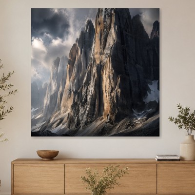 Majestätische Felswände als Wandbild oder Fine Art Print
