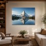Matterhorn Panorama als Wandbild oder Acrylbild