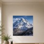 Majestätischer Gipfel in Schnee, Leinwand oder Poster