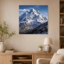Majestätischer Gipfel in Schnee, Leinwand oder Poster