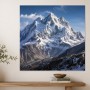 Majestätischer Gipfel in Schnee, Leinwand oder Poster