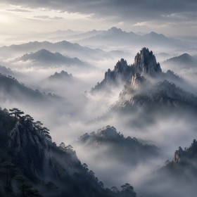 Mystische Berglandschaft als Wandbild oder Fine Art Print Mystische Berglandschaft als Wandbild oder Fine Art Print