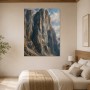 Majestätische Felswand als Leinwandbild oder Poster