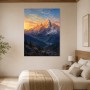 Alpiner Sonnenaufgang als Leinwandbild oder Fine Art Print