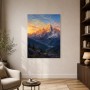 Alpiner Sonnenaufgang als Leinwandbild oder Fine Art Print