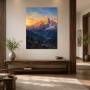 Alpiner Sonnenaufgang als Leinwandbild oder Fine Art Print