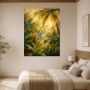 Tropischer Palmenwald als Leinwand oder Poster