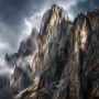 Dramatische Felsformation als Wandbild oder Fine Art Print