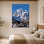 Schneebedeckter Gipfel als Wandbild oder Fine Art Print