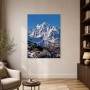 Schneebedeckter Gipfel als Wandbild oder Fine Art Print