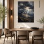 Dramatisches Bergpanorama als Leinwand oder Acrylbild