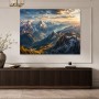 Majestätische Bergwelt als Leinwand oder Fine Art Print