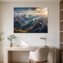 Majestätische Bergwelt als Leinwand oder Fine Art Print