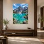 Alpensee im Sonnenlicht, Wandbild oder Fine Art Print