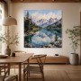 Alpine Berglandschaft als Leinwand oder Fine Art Print