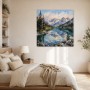 Alpine Berglandschaft als Leinwand oder Fine Art Print