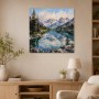 Alpine Berglandschaft als Leinwand oder Fine Art Print