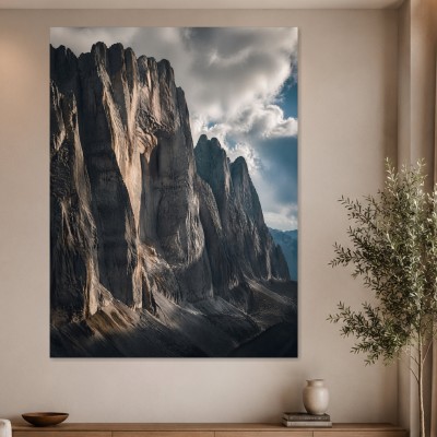 Majestätische Felswände als Wandbild oder Fine Art Print