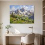 Alpine Berglandschaft als Wandbild oder Kunstdruck
