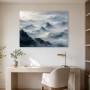 Mystische Berglandschaft als Leinwand oder Fine Art Print