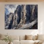 Majestätische Felsformation als Wandbild oder Kunstdruck