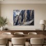 Majestätische Felsformation als Wandbild oder Kunstdruck