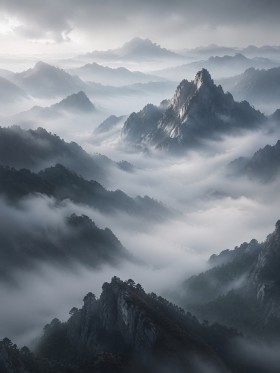 Mystische Berglandschaft als Wandbild oder Fine Art Print Mystische Berglandschaft als Wandbild oder Fine Art Print