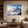 Majestätische Berglandschaft als Wandbild und Fine Art Print