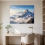 Majestätische Berglandschaft als Wandbild und Fine Art Print
