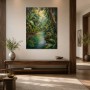 Tropischer Dschungelfluss als Wandbild oder Leinwandbild