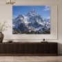 Majestätische Schneegipfel als Leinwandbild oder Fine Art Print