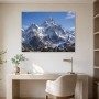 Majestätische Schneegipfel als Leinwandbild oder Fine Art Print