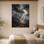 Dramatische Berglandschaft als Wandbild oder Fine Art Print
