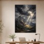 Dramatische Berglandschaft als Wandbild oder Fine Art Print