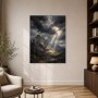 Dramatische Berglandschaft als Wandbild oder Fine Art Print