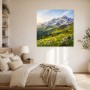 Alpine Berglandschaft als Wandbild oder Kunstdruck