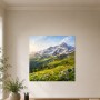 Alpine Berglandschaft als Wandbild oder Kunstdruck