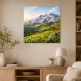 Alpine Berglandschaft als Wandbild oder Kunstdruck