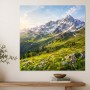 Alpine Berglandschaft als Wandbild oder Kunstdruck