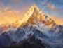 Majestätischer Berggipfel als Leinwandbild oder Fine Art Print