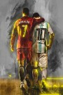 Messi Ronaldo Pop Art
