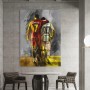 Messi Ronaldo Pop Art